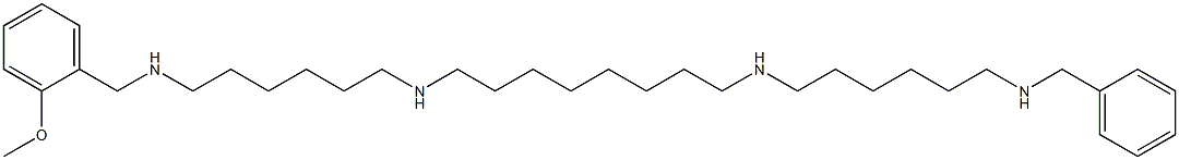 1-(2-Methoxyphenyl)-26-phenyl-2,9,18,25-tetraazahexacosane Structure