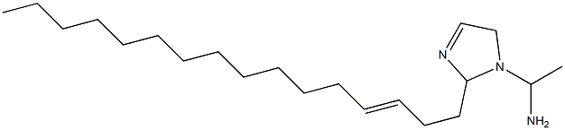 1-(1-Aminoethyl)-2-(3-hexadecenyl)-3-imidazoline Structure