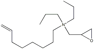  N-(7-Octenyl)-N,N-dipropyl-2-oxiranemethanaminium