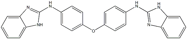 2,2'-[Oxybis(4,1-phenylene)bis(imino)]bis(1H-benzimidazole) Structure