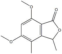 3-Methyl-4-methyl-5-methoxy-7-methoxyphthalide|