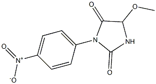  5-Methoxy-3-(4-nitrophenyl)imidazolidine-2,4-dione