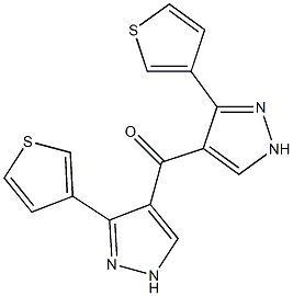  (3-Thienyl)(1H-pyrazol-4-yl) ketone