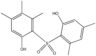 2,2'-Dihydroxy-4,4',5,6,6'-pentamethyl[sulfonylbisbenzene]