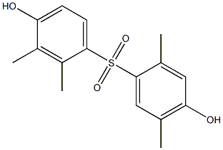 4,4'-Dihydroxy-2,2',3,5'-tetramethyl[sulfonylbisbenzene]