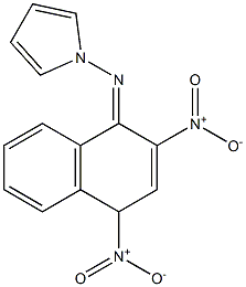 1-Pyrrolizino-2,4-dinitronaphthalene