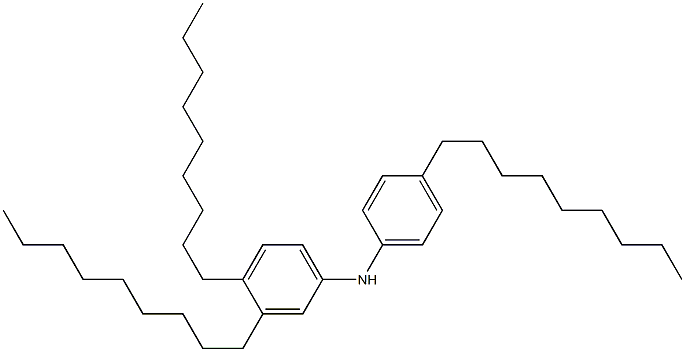 4,3',4'-Trinonyl[iminobisbenzene] Structure