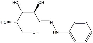 L-Arabinose phenyl hydrazone,,结构式