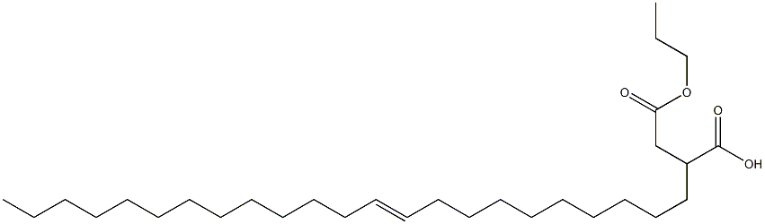 2-(10-Tricosenyl)succinic acid 1-hydrogen 4-propyl ester,,结构式