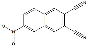 6-Nitronaphthalene-2,3-dicarbonitrile,,结构式