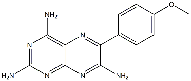 6-[4-Methoxyphenyl]-2,4,7-pteridinetriamine|