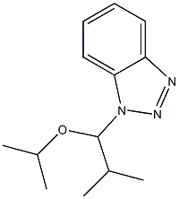 1-[1-Isopropyloxy-2-methylpropyl]-1H-benzotriazole Structure