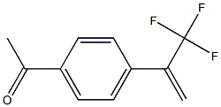 4'-(1-Trifluoromethylethenyl)acetophenone,,结构式