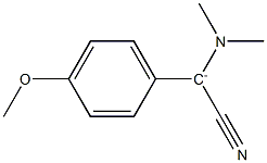 (4-Methoxyphenyl)(dimethylamino)cyanomethanide Structure