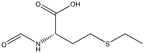 (S)-4-(Ethylthio)-2-(formylamino)butanoic acid Structure