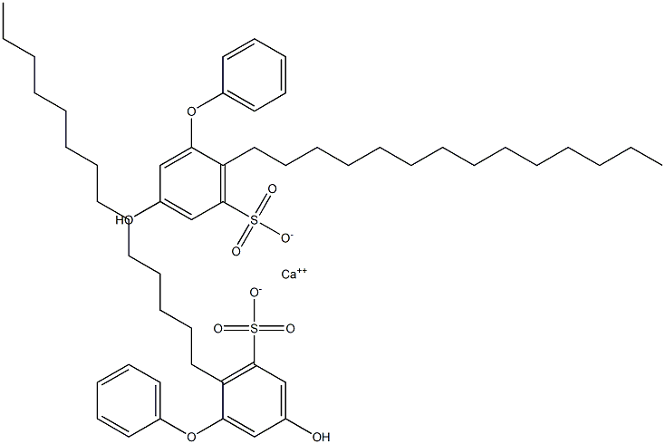  Bis(5-hydroxy-2-tetradecyl[oxybisbenzene]-3-sulfonic acid)calcium salt