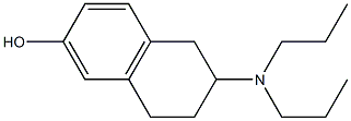 2-(Dipropylamino)tetralin-6-ol 结构式