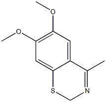 4-Methyl-6,7-dimethoxy-2H-1,3-benzothiazine