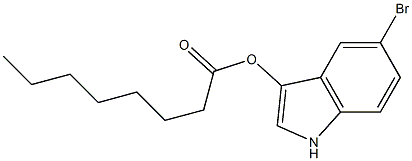 Octanoic acid 5-bromo-1H-indol-3-yl ester
