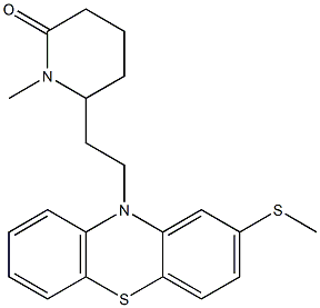 6-[2-[2-(Methylthio)-10H-phenothiazin-10-yl]ethyl]-1-methylpiperidin-2-one