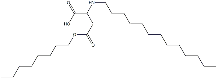 2-Tridecylamino-3-(octyloxycarbonyl)propionic acid