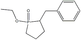 2-Benzyl-1-ethoxy-1-oxo-1,1,2,3,4,5-hexahydro-1H-phosphole Structure