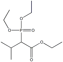  2-(Diethoxyphosphinyl)isovaleric acid ethyl ester