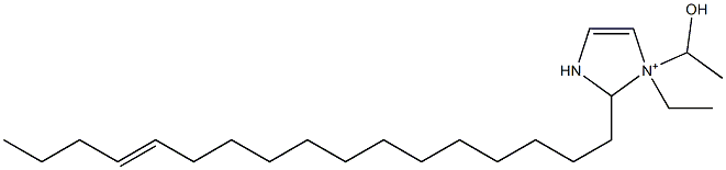 1-Ethyl-2-(13-heptadecenyl)-1-(1-hydroxyethyl)-4-imidazoline-1-ium