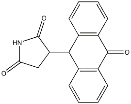 2-[(9,10-Dihydro-10-oxoanthracen)-9-yl]succinimide|