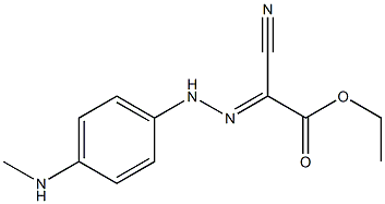 2-[2-[4-(Methylamino)phenyl]hydrazono]-2-cyanoacetic acid ethyl ester