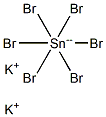 Potassium hexabromostannate(IV) Structure