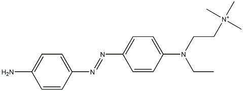  2-[p-(p-Aminophenylazo)-N-ethylanilino]ethyltrimethylaminium