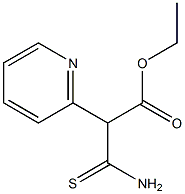 2-Ethoxycarbonyl-2-(2-pyridyl)thioacetamide