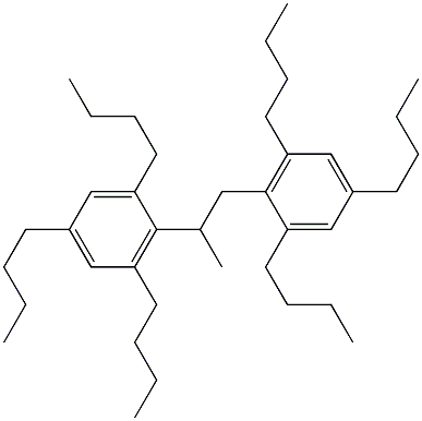 2,2'-(1,2-Propanediyl)bis(1,3,5-tributylbenzene),,结构式