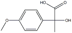 (-)-p-Methoxyatrolactic acid 结构式