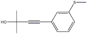 3-(3-Methylthiophenyl)-1,1-dimethyl-2-propyn-1-ol