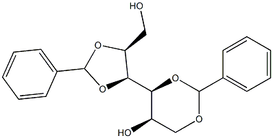 1-O,3-O:4-O,5-O-Dibenzylidene-L-glucitol Structure