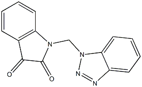 1-(1H-Benzotriazol-1-ylmethyl)-1H-indole-2,3-dione