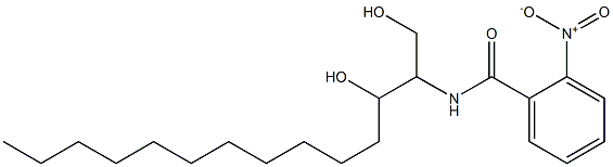 N-[2-Hydroxy-1-(hydroxymethyl)tridecyl]-2-nitrobenzamide Structure