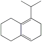 1,2,3,4,6,7-Hexahydro-5-isopropylnaphthalene 结构式