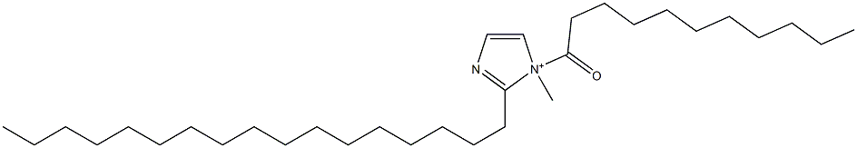 2-Heptadecyl-1-methyl-1-undecanoyl-1H-imidazol-1-ium|