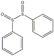 ジフェニルジスルホキシド 化学構造式