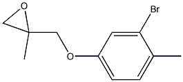  3-Bromo-4-methylphenyl 2-methylglycidyl ether