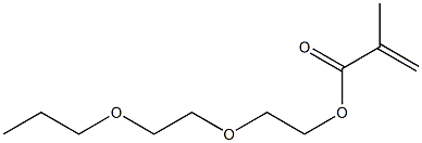 Methacrylic acid 2-(2-propoxyethoxy)ethyl ester Struktur