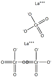 Lanthanum chromate,,结构式