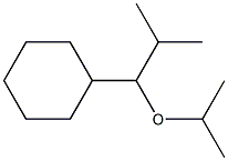 1-(1-Isopropyloxy-2-methylpropyl)cyclohexane,,结构式