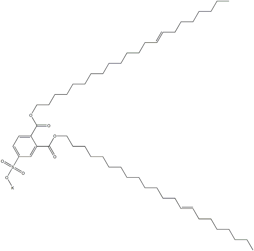 4-(Potassiosulfo)phthalic acid di(14-docosenyl) ester|