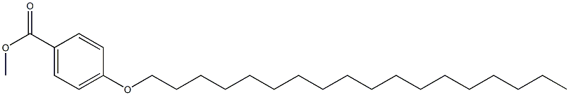 p-(Octadecyloxy)benzoic acid methyl ester Struktur