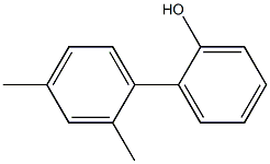 2',4'-Dimethylbiphenyl-2-ol Struktur