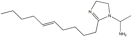 1-(1-Aminoethyl)-2-(5-decenyl)-2-imidazoline Structure
